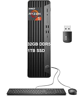 Amazon.com: HP Elite SFF 805 G9 Business Desktop PC (32GB